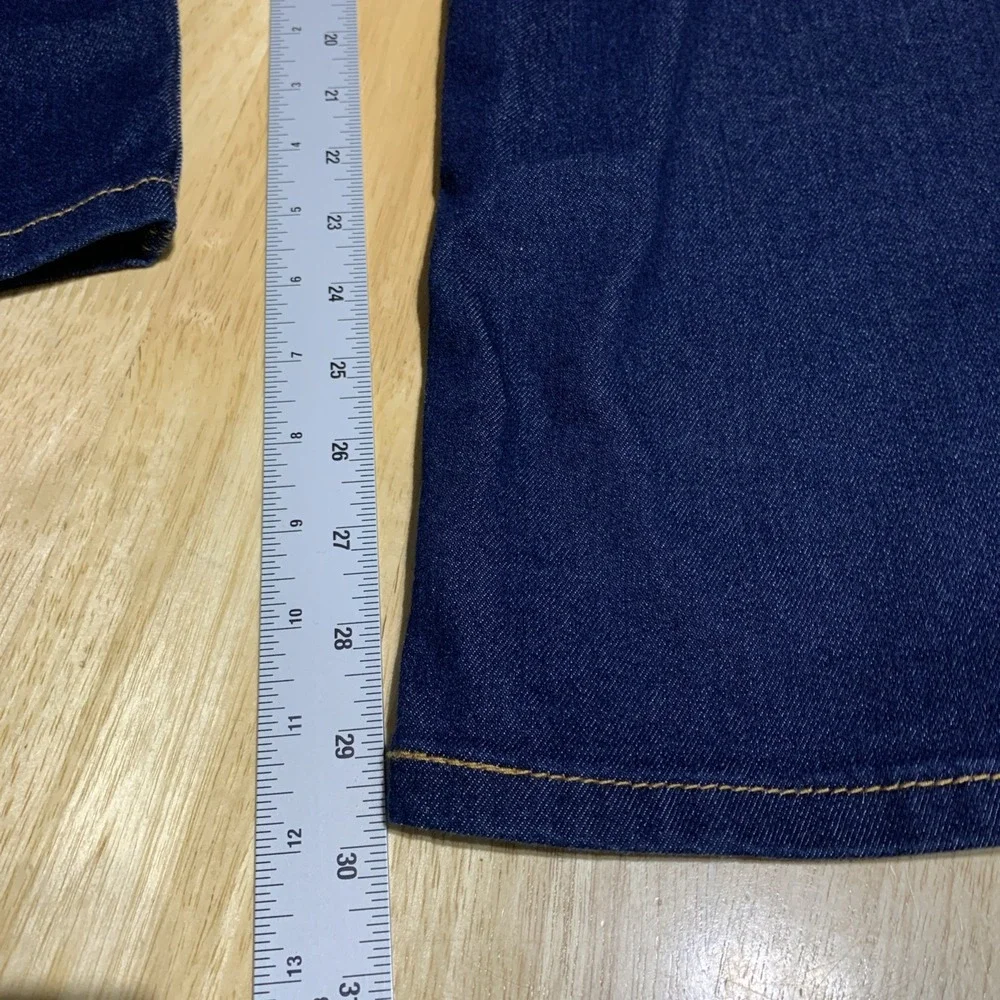 Levi's 514 Men's Straight Fit Stretch Jeans Rinsed Blue W36X30L